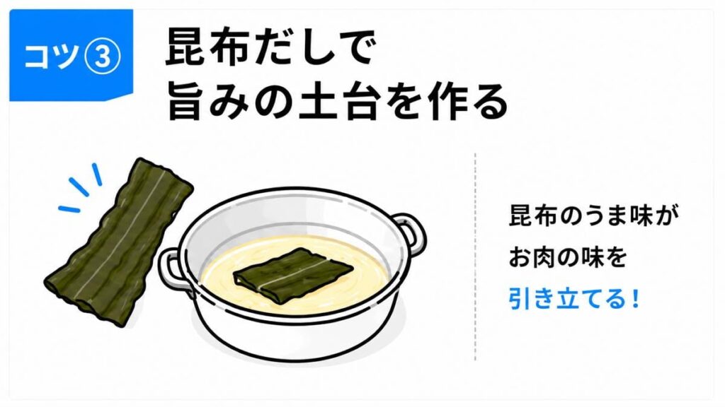 銘柄豚のしゃぶしゃぶ、たった3つのコツ3
